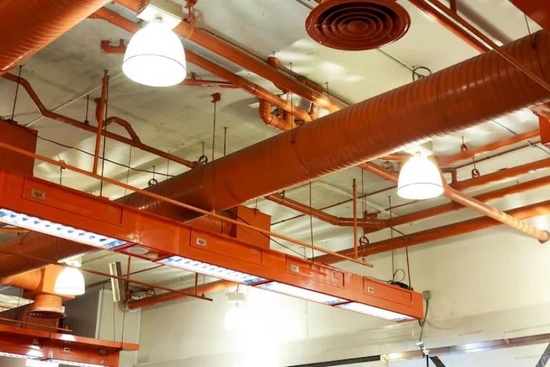 manutenção de sistema de alarme de incêndio