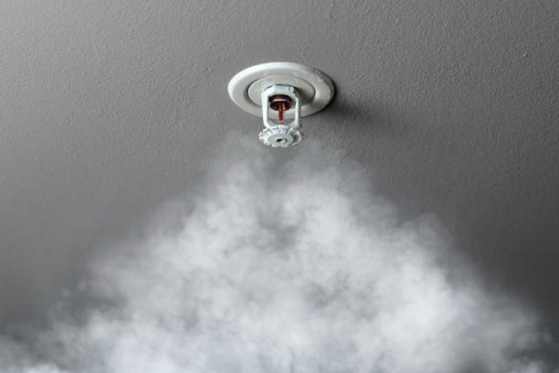 Sprinkler e Detector de Fumaça Preço Cotia - Sprinklers Incêndio