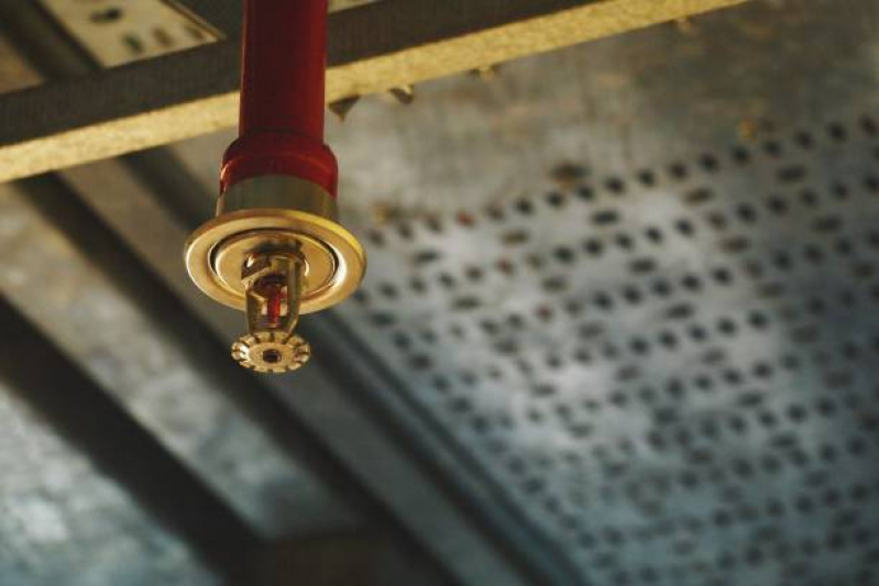 sistema de sprinkler para incendio Água Branca