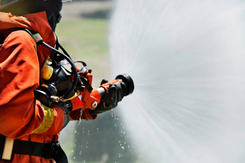 treinamento de incêndio Ponte Rasa