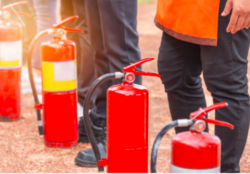Treinamento Combate a Incêndio com Extintores Preços Arujá - Treinamento de Combate a Principio de Incendio